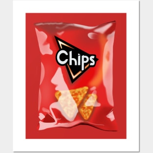 Chips Posters and Art